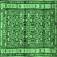 Ахгли Компанија Внатрешен Правоаголник Персиски Смарагд Зелен Традиционален Простор Килими, 4'6'