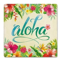 Хаваи Керамички Подлоги Алоха Цветни