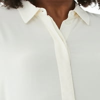 Бесплатно склопување женска вискоза собра кошула