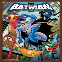 Стрипови - Бетмен-Храбар И Задебелен Ѕид Постер, 22.375 34