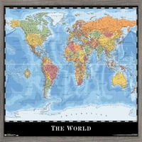 Мапа-Светски Постер