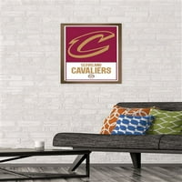 Кливленд Кавалиерс-Лого Ѕид Постер, 14.725 22.375