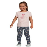 Garanimals Toddler Girl Graff Graphic T-Shirt, големини 18M-2T