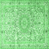 Ахгли Компанија Внатрешен Правоаголник Персиски Смарагд Зелен Традиционален Простор Килими, 4'6'