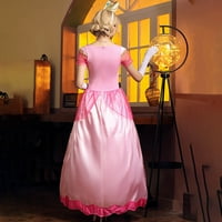 Женски Фустан За Ноќта На Вештерките Гроздобер Секојдневен Моден Копче За Печатење Фустан За Ноќта На Вештерките Готски Фустан