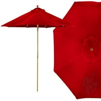 Главни чадор од 6 ', црвена