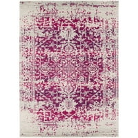 Уметнички ткајачи Харпуп Медалјон област килим, виолетова, 5'3 7'3