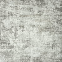Современа површина килим апстрактна крема, крем затворен правоаголник лесен за чистење