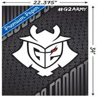 G Esports - G Армија Ѕид Постер, 22.375 34