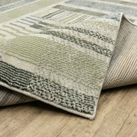 Авалон Дом Алтон Геометриски ткаен област килим, 7,87 '11,25'